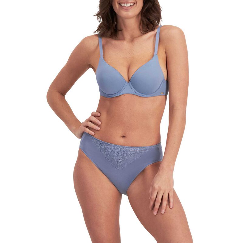 Jockey No Panty Line Promise Cotton Hi Cut Brief image number 0